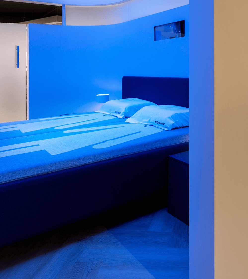 Bij Ergosleep starten we altijd met het meten van jouw unieke SLAAP-DNA® in de Ergosleep Cocoon