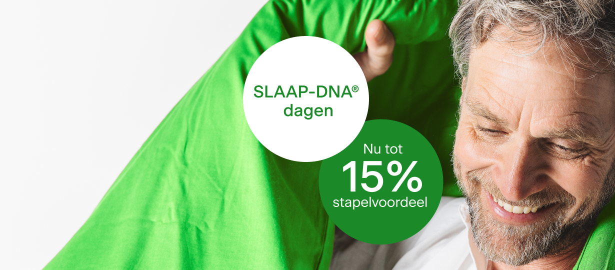 SLAAP-DNA dagen bij Ergosleep: nu tot 15% stapelvoordeel