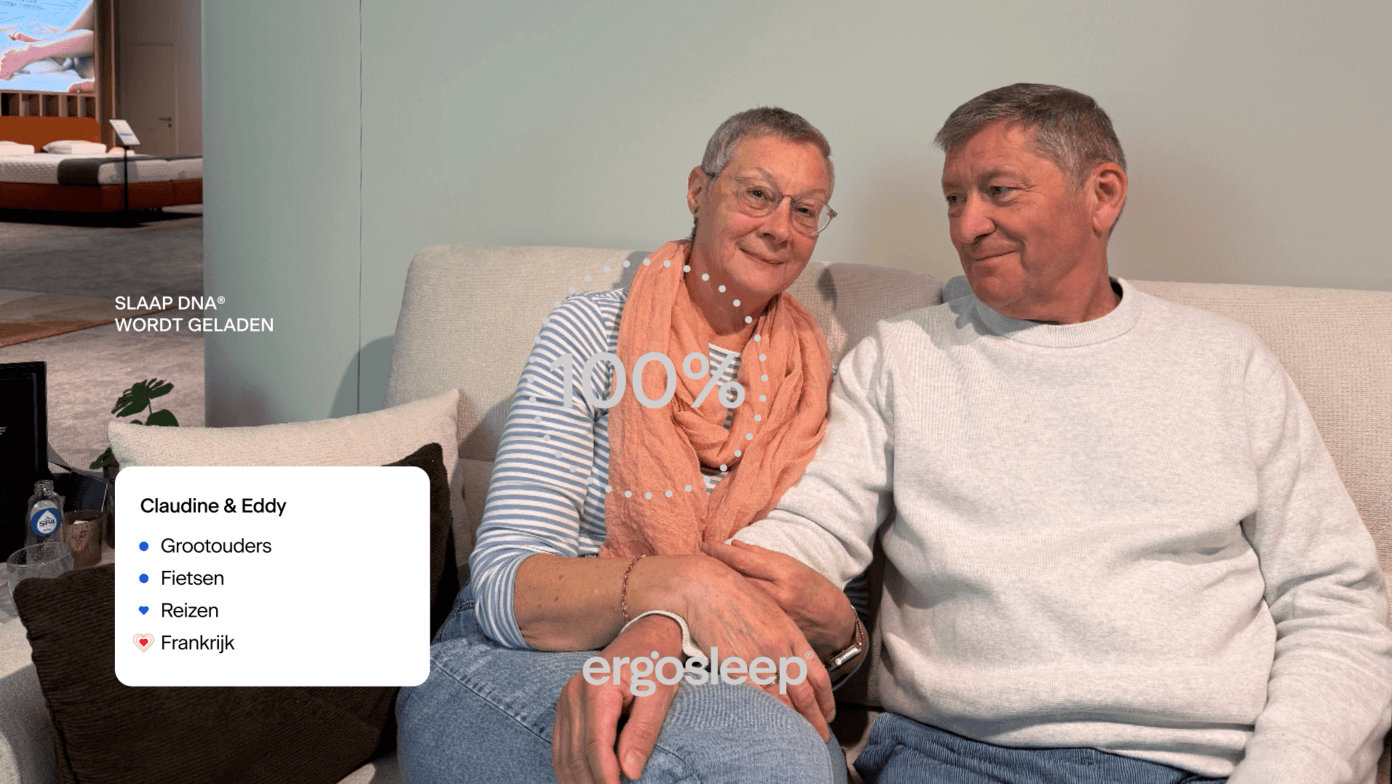 Dit is de ervaring met Ergosleep van Claudine & Eddy