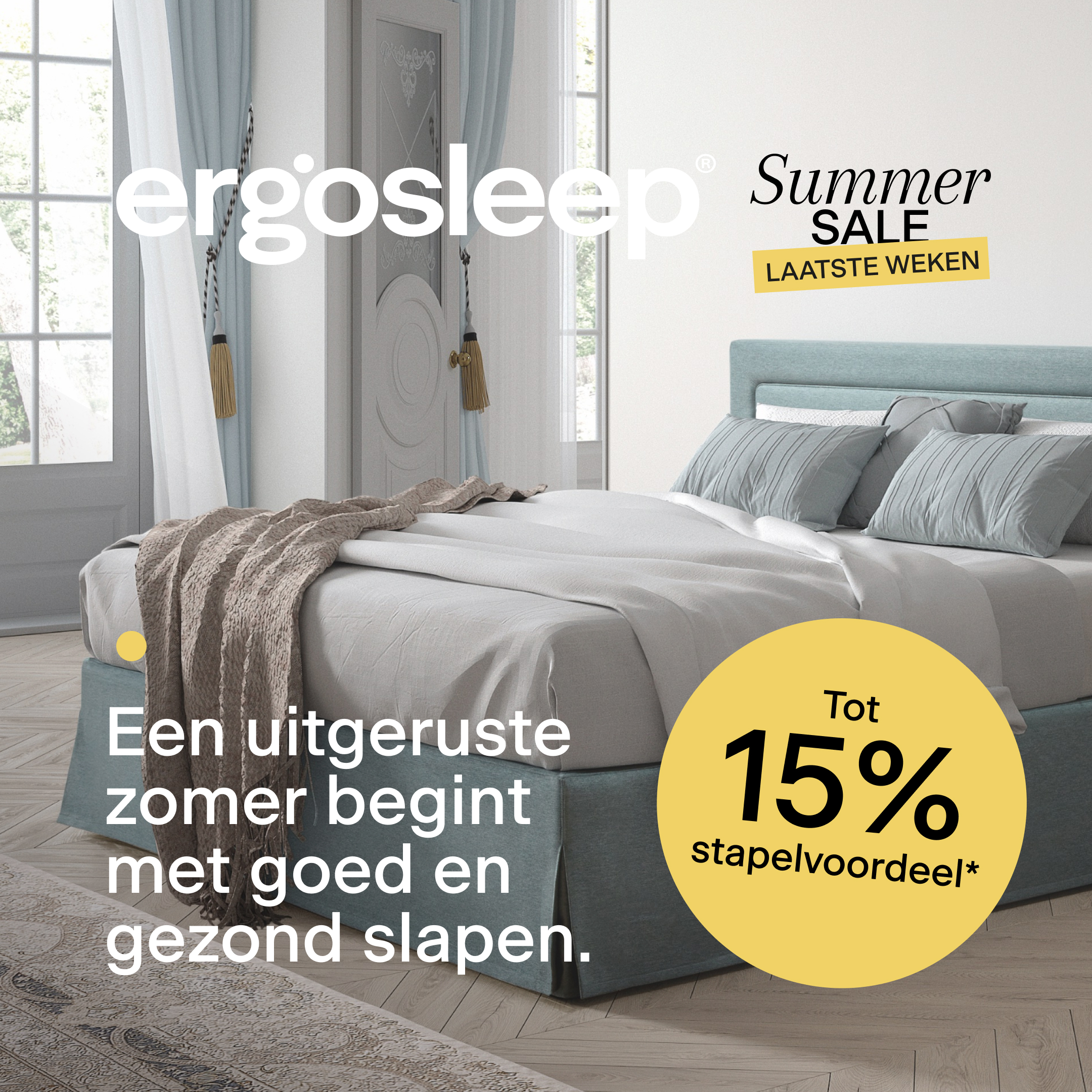 Final Summer Sale bij Ergosleep