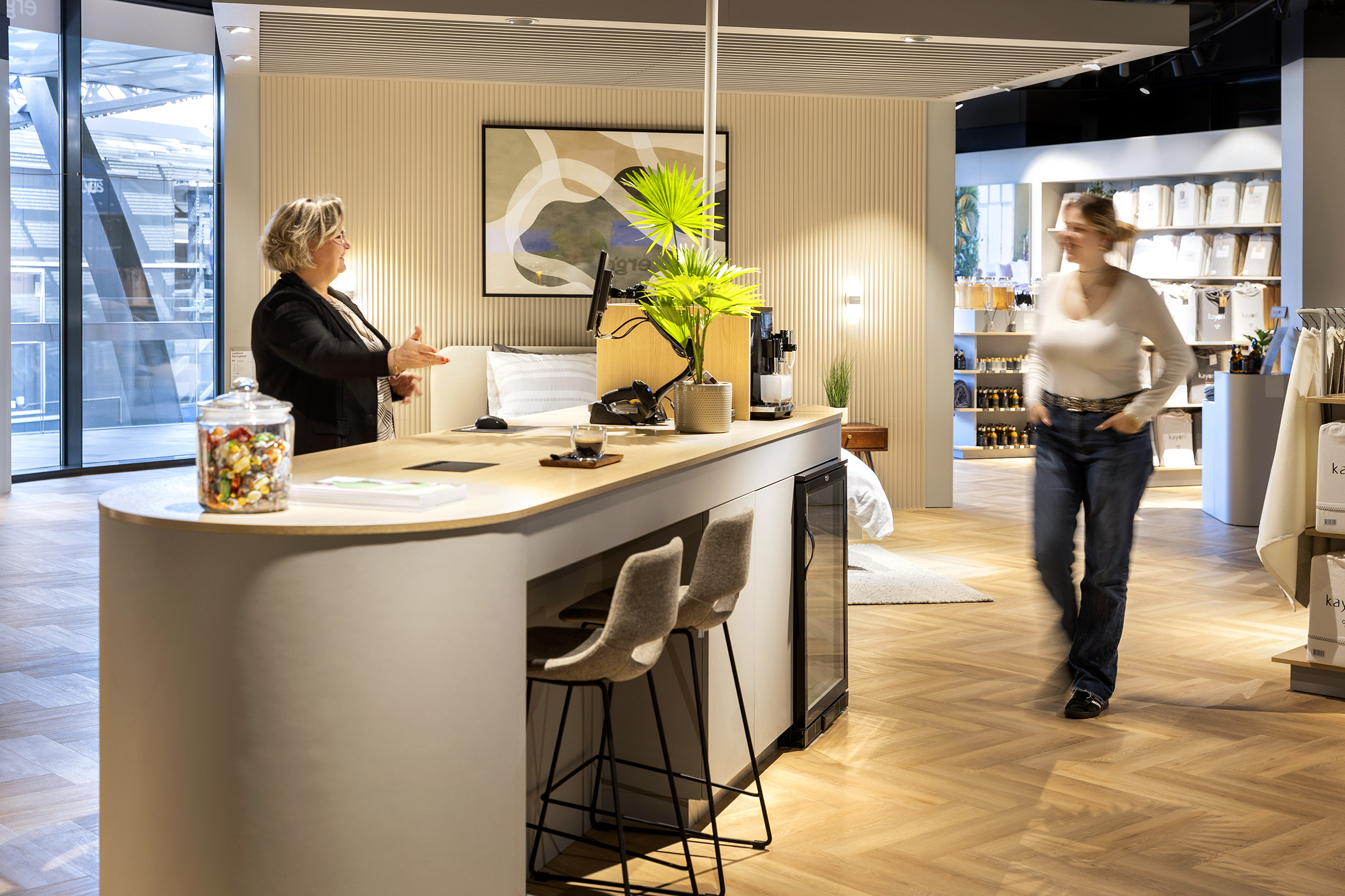 Sfeerimpressie van beddenwinkel Ergosleep Eindhoven