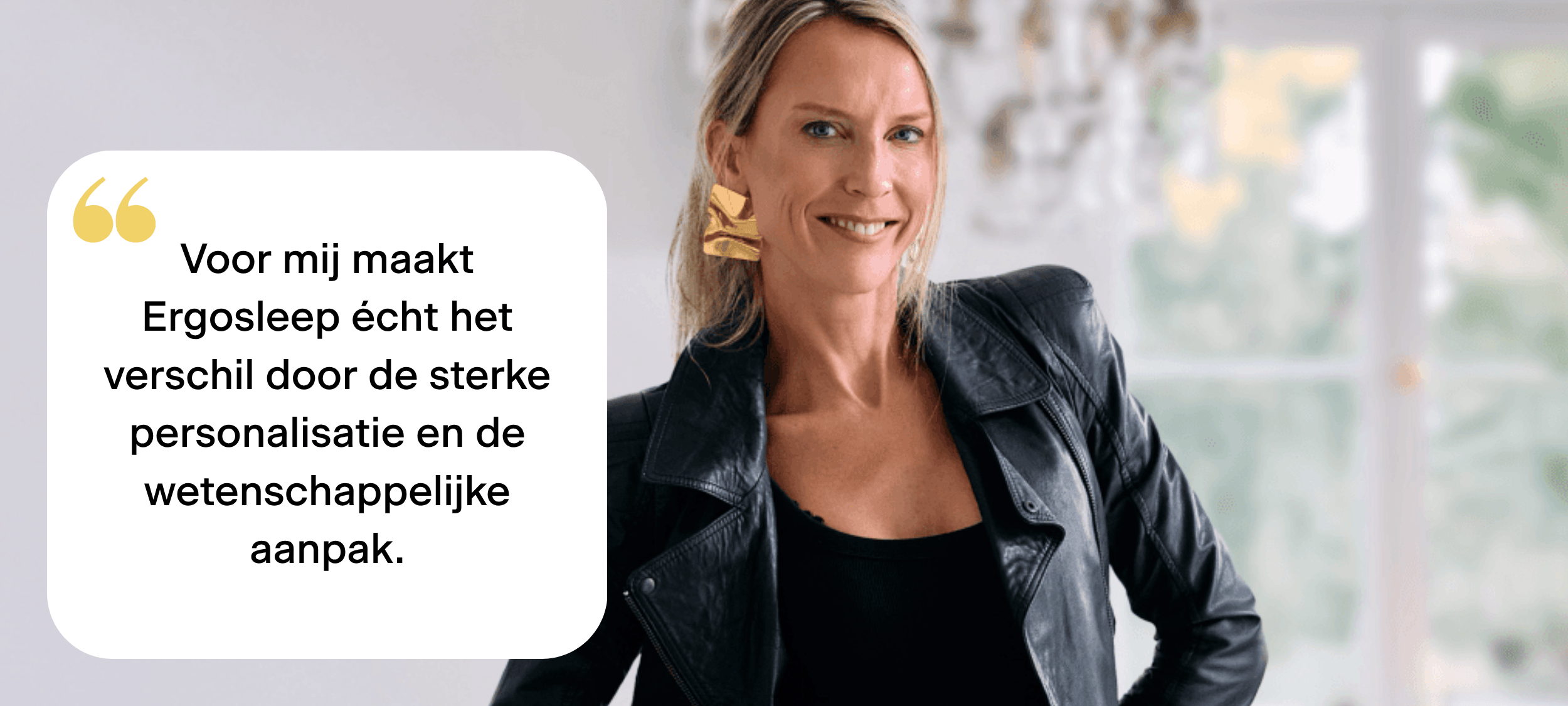 Amandine de Paepe deelt haar ervaring met Ergosleep en de SLAAP-DNA meting
