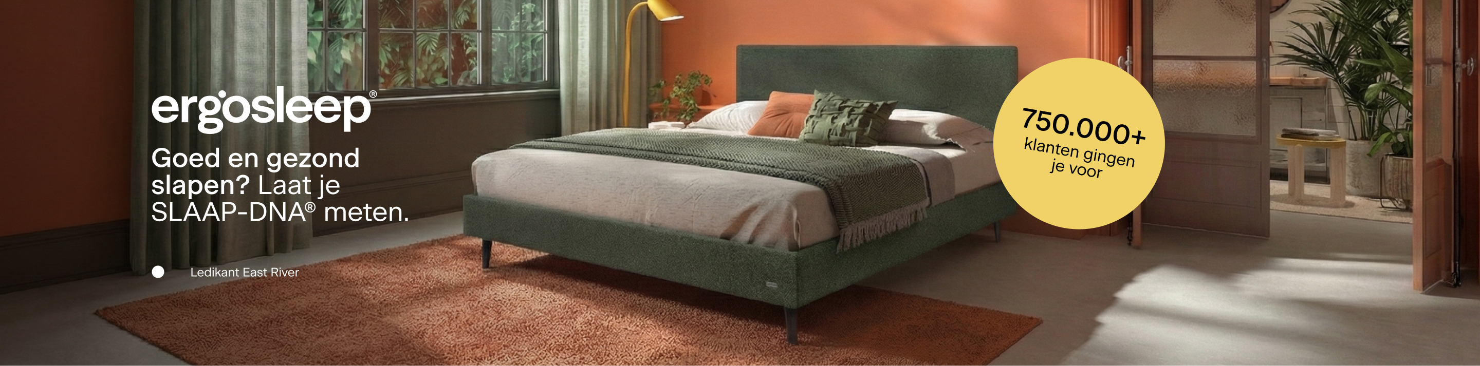 Goed en gezond slapen? Laat je SLAAP-DNA® meten bij een Ergosleep-verkooppunt