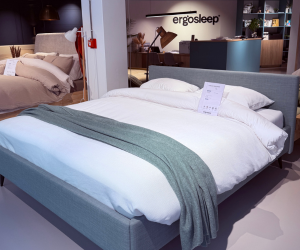 Sfeerimpressie van beddenwinkel Ergosleep Amsterdam