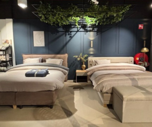 Sfeerimpressie van beddenwinkel Ergosleep Leiderdorp
