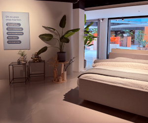 Sfeerimpressie van beddenwinkel Ergosleep Amsterdam