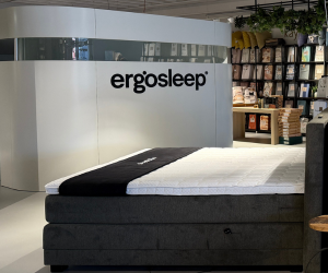 Sfeerimpressie van beddenwinkel Ergosleep Amersfoort