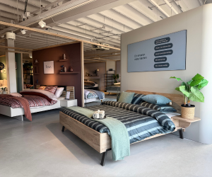 Sfeerimpressie van beddenwinkel Ergosleep Amersfoort