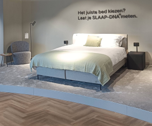 Sfeerimpressie van beddenwinkel Ergosleep Eindhoven