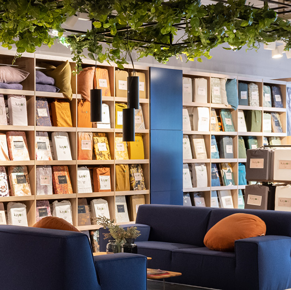 Sfeerimpressie van beddenwinkel Morgana Amersfoort