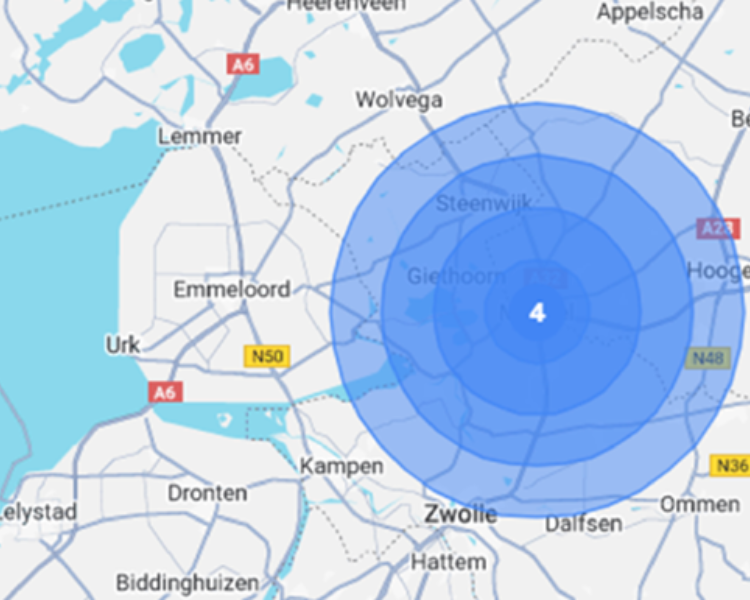 Exclusiviteit in jouw regio